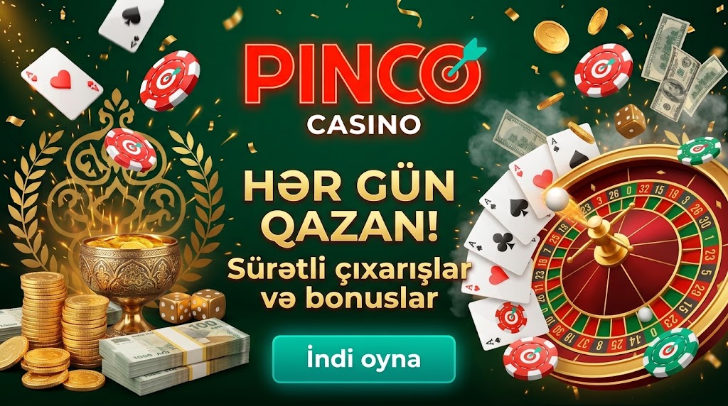 Pinco oyun seçimi lobbi görüntüsü